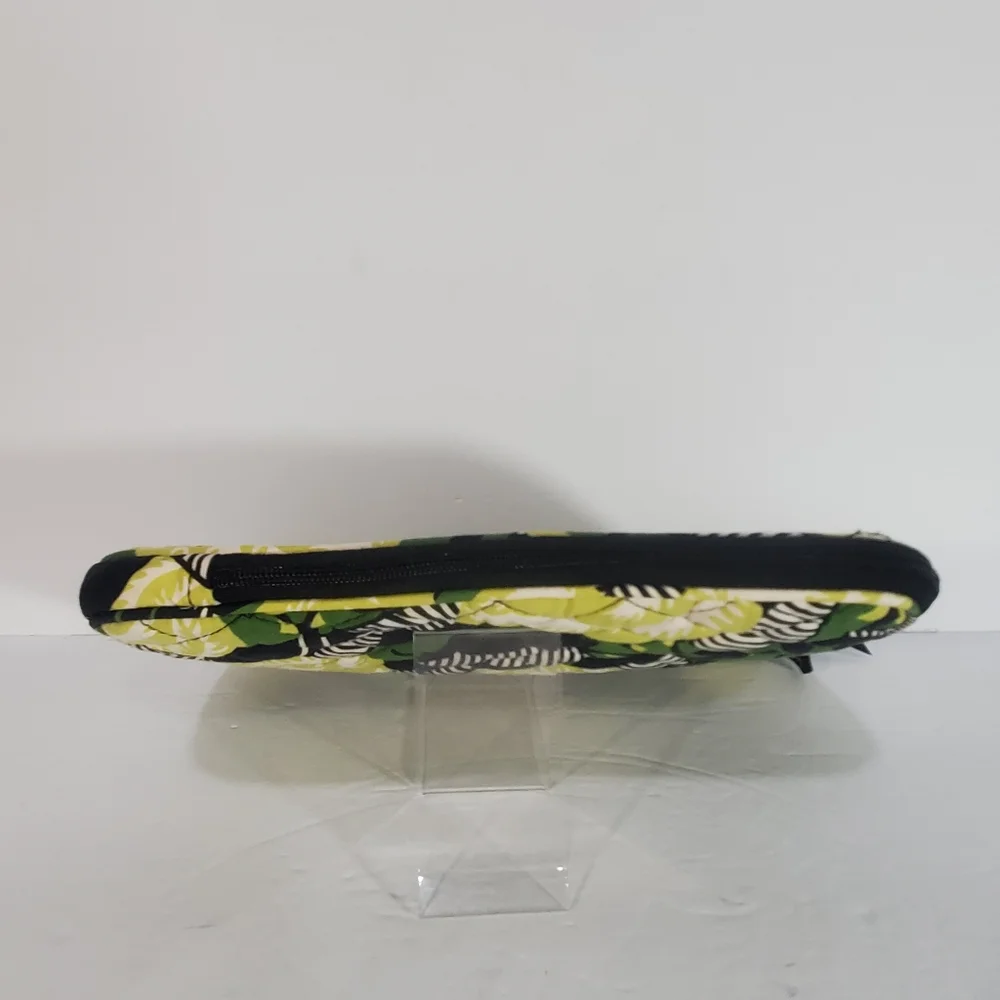 Vera Bradley Yellow Black Neon Rose Case Sleeve for iPad or Tablet